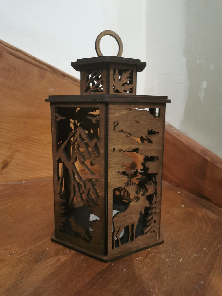 Lanterne en Bois